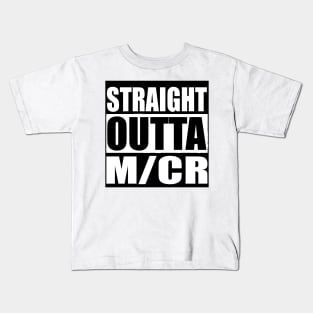 STRAIGHT OUTTA M/cr Happy Manchester UK Kids T-Shirt